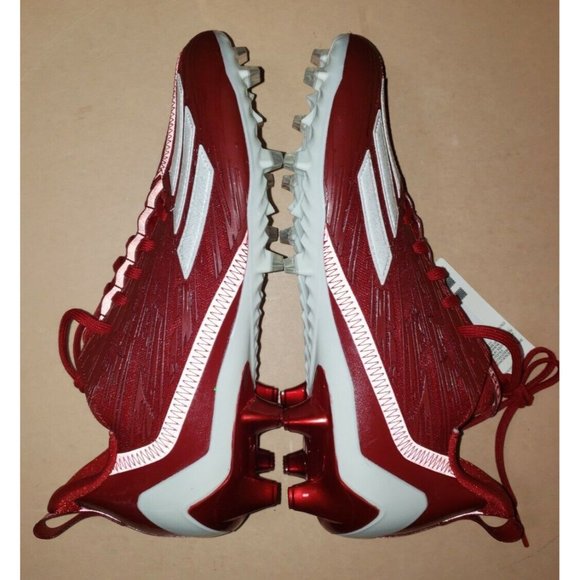 Adidas AdiZero Football Cleats Red GW5058 Men\'s sizes 9 & 13 NEW main image 5